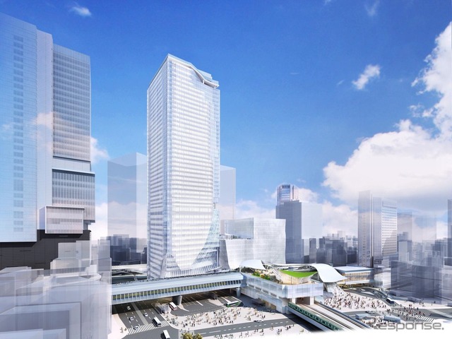 渋谷駅周辺の再開発イメージ。「DPZ」「カルカル」の買収は渋谷のコンテンツ強化策の一環とみられる。