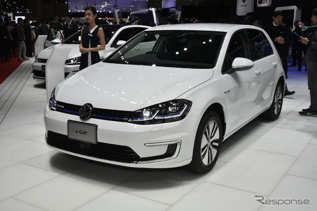 VW e-ゴルフ(東京モーターショー2017)