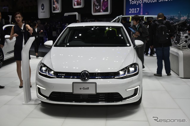 VW e-ゴルフ(東京モーターショー2017)