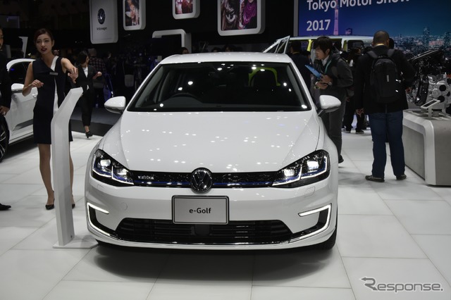 VW e-ゴルフ（東京モーターショー2017）