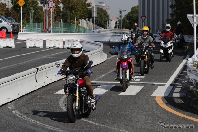 最新二輪車試乗体験