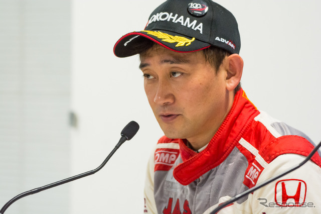 道上龍選手(Honda Racing Team J.A.S.)