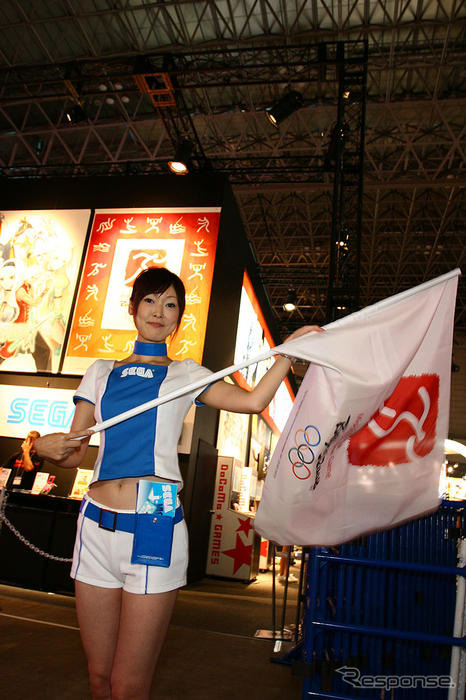 【東京ゲームショウ07】コンパニオン写真蔵…セガ
