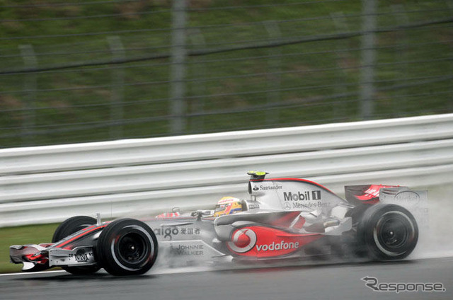 【F1日本GP】決勝…雨の中、ハミルトンが4勝目
