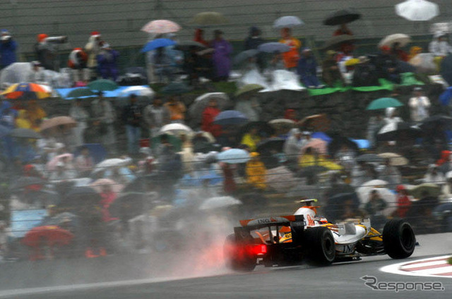 【F1日本GP】決勝…雨の中、ハミルトンが4勝目