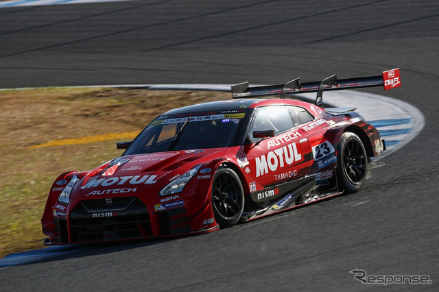 最終戦で勝利を得たのは#23 GT-R。