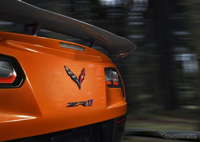 新型シボレー・コルベットZR1のセブリング・オレンジ・デザイン・パッケージ