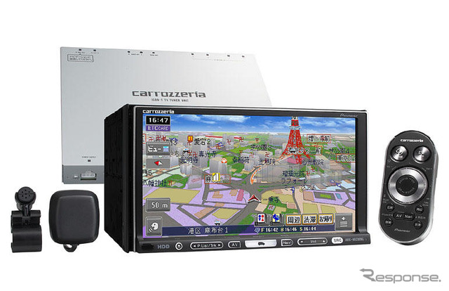 パイオニア、楽ナビシリーズ9機種を発売