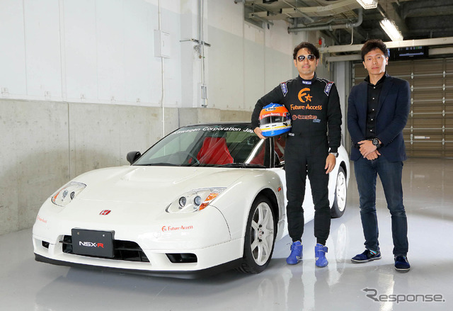 上口氏(左)とカワゲン・コーポレーションジャパン ルートKS 川合進二社長(右)