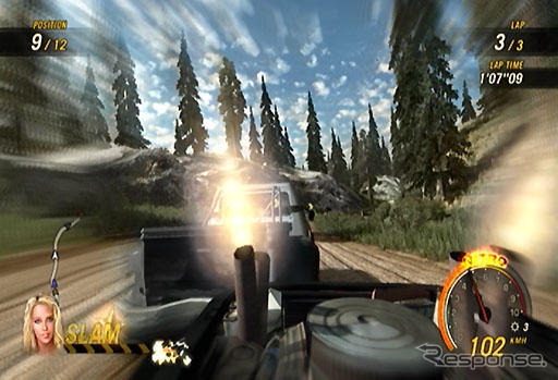 【東京ゲームショウ07】Xbox『FLATOUT Ultimate Carnage』デストラクション