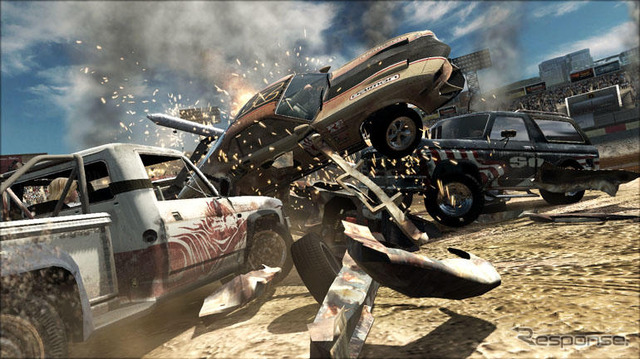 【東京ゲームショウ07】Xbox『FLATOUT Ultimate Carnage』デストラクション