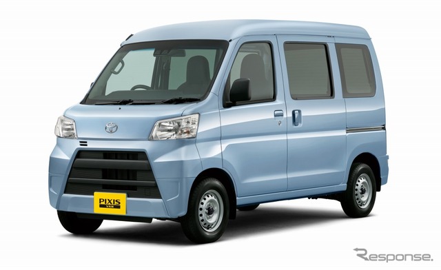 トヨタ ピクシス バン デラックス SA III(ミストブルーマイカメタリック)