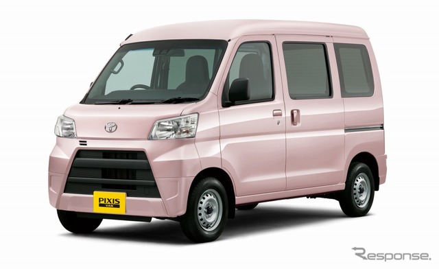 トヨタ ピクシス バン デラックス SA III(ライトローズマイカメタリック)