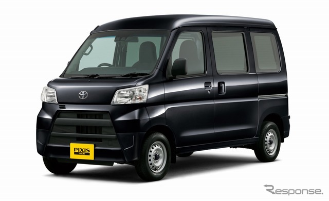 トヨタ ピクシス バン デラックス SA III(ブラックマイカメタリック)