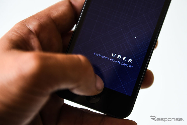 ウーバー(Uber)のライドシェア(参考画像)