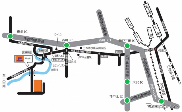 オートバックス エアベース（地図）