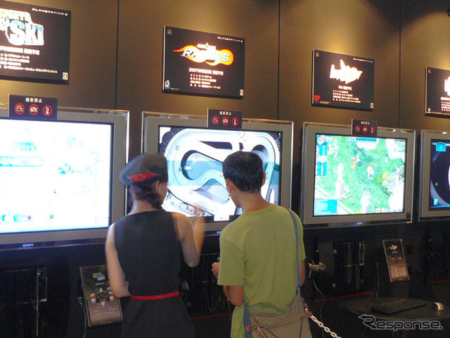 【東京ゲームショウ07】PS3『PixelJunk RACERS』…シンプルだからムキになる