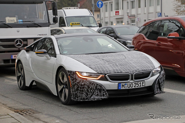 BMW i8 S スクープ写真