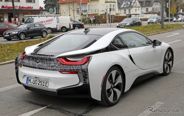 BMW i8 S スクープ写真