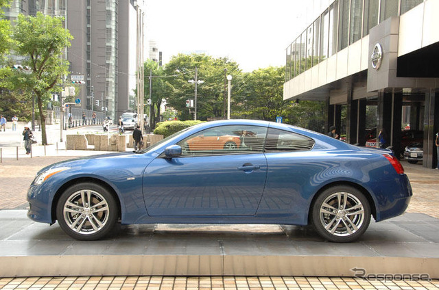 【日産 スカイラインクーペ 新型発表】志賀COO「国内年度内は3000台目標」