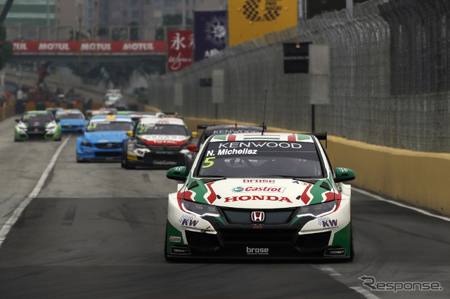 WTCC マカオラウンド(写真はオープニングレース)