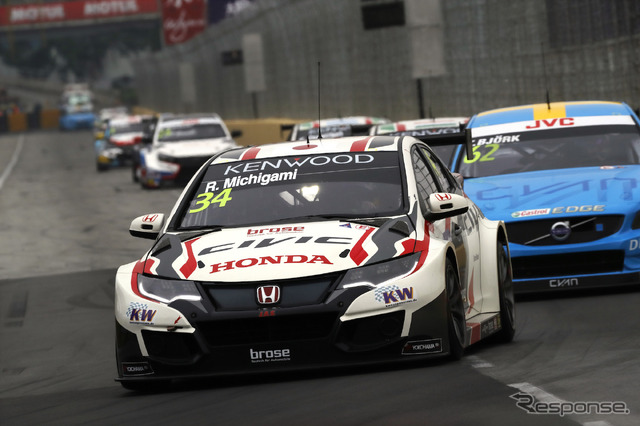 WTCC マカオラウンド(写真はオープニングレース)