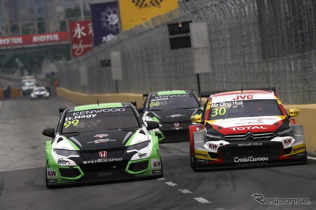 WTCC マカオラウンド(写真はオープニングレース)