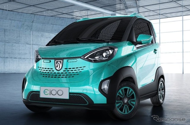 GMの中国宝駿（Baojun）ブランド初の市販EV、E100