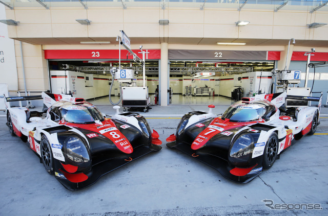 今季を戦ったトヨタのLMP1-Hマシン「TS050 HYBRID」。