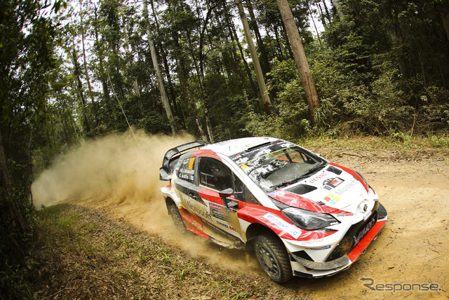 #10 ラトバラ(トヨタ)は最終ステージで2位を失った。