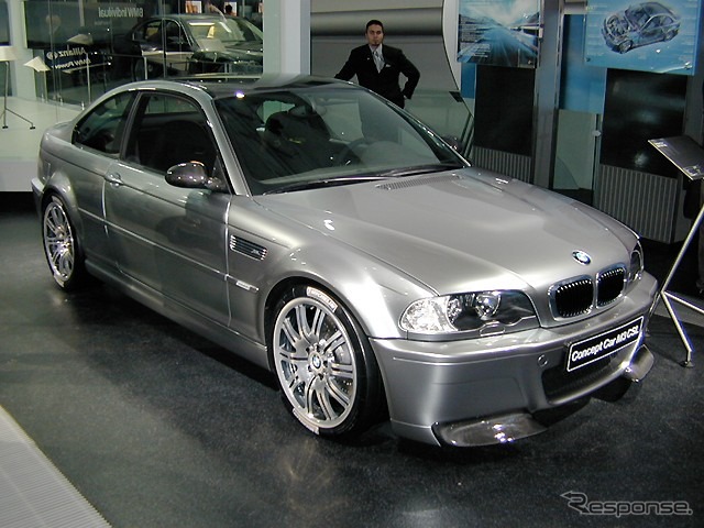 【フランクフルトショー2001続報】スーパー&amp;ウルトラBMW---『M3 CSL』