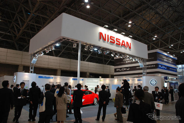 【CEATEC07】日産が スカイラインクーペ 新型を展示