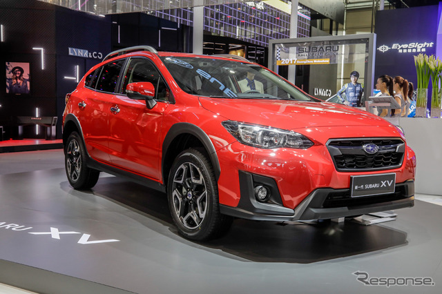 新型 スバル XV（広州モーターショー2017）