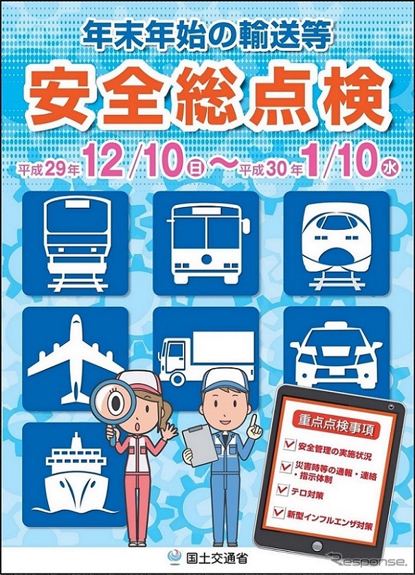 年末年始の輸送等に関する安全総点検