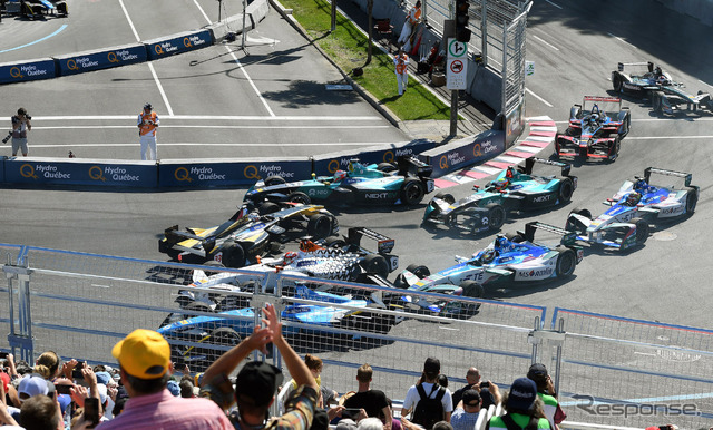 フォーミュラE 2016/2017シーズンの模様。