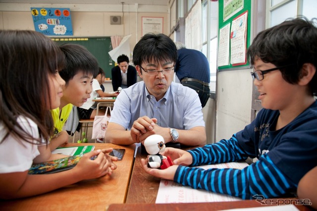 小学生とKOROBO mini