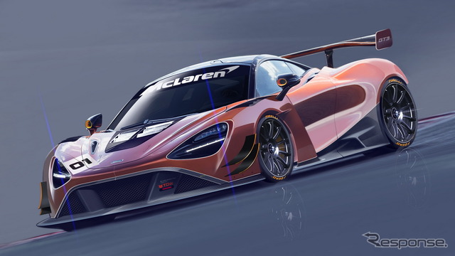 マクラーレン 720S GT3のイメージスケッチ