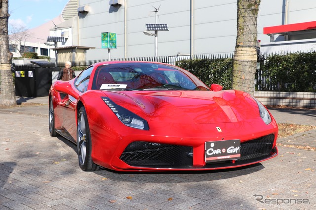 『SHIBUYA SPORTS CAR FES 2017』フェラーリ F488 GTB