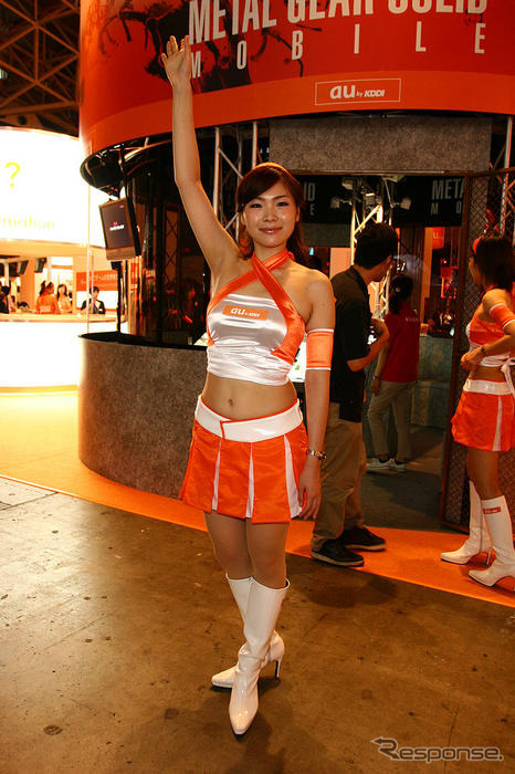 【東京ゲームショウ07】コンパニオン写真蔵…au