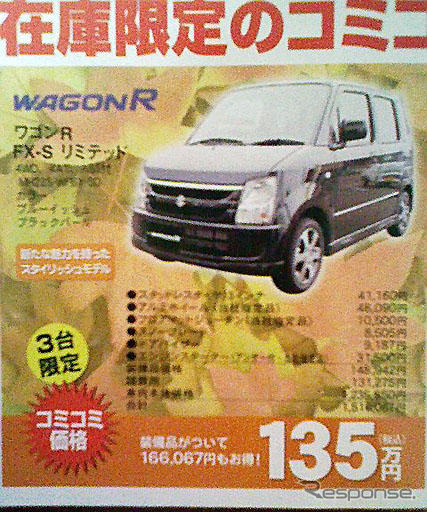 【明日の値引き情報】軽自動車 69万9000円で ミニカ を購入できる!!