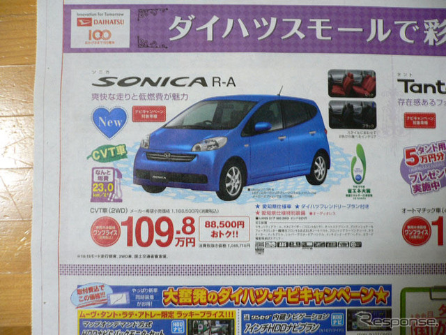【明日の値引き情報】軽自動車 69万9000円で ミニカ を購入できる!!