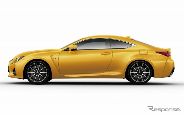 レクサス RC F(ネープルスイエローコントラストレイヤリング)