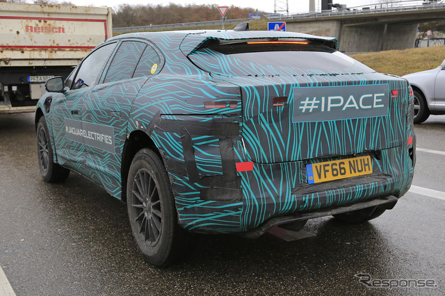 ジャガー I-PACE スクープ写真