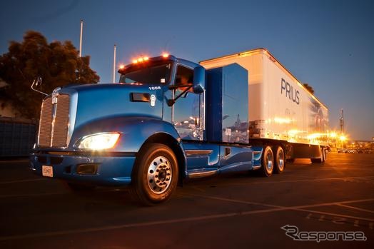 トヨタが米国で実証実験中のFC大型商用トラック