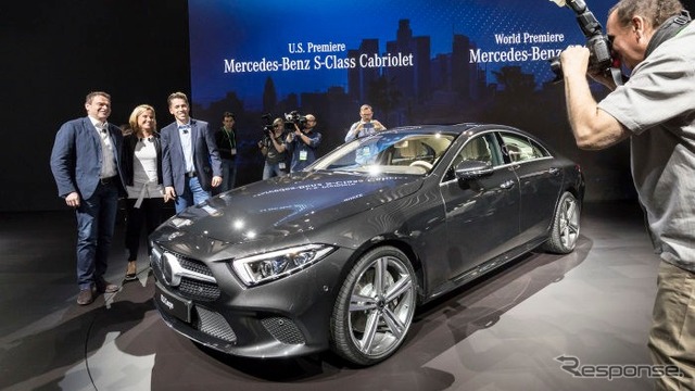 メルセデスベンツ CLS クーペ新型(ロサンゼルスモーターショー2017)
