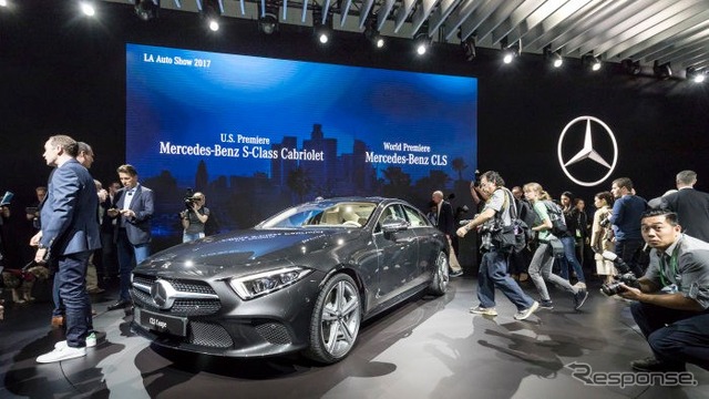 メルセデスベンツ CLS クーペ新型(ロサンゼルスモーターショー2017)