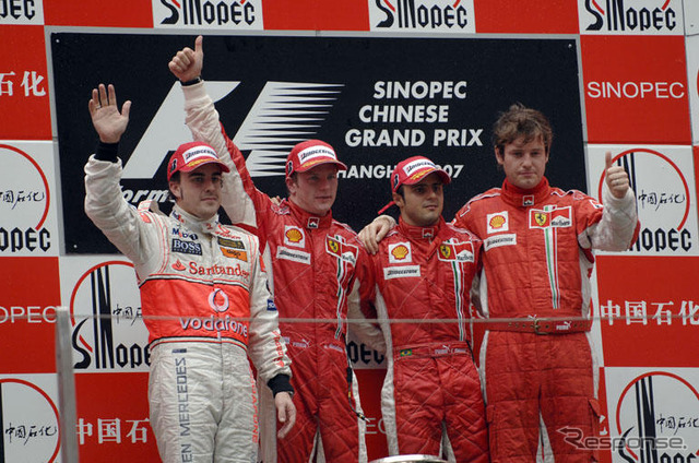 【F1中国GP】決勝…王者決定は持ち越し