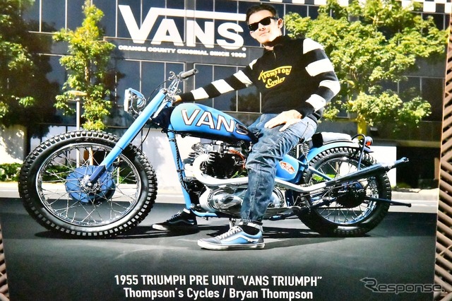 VANS TRIUMPH Thompson Cycles 。