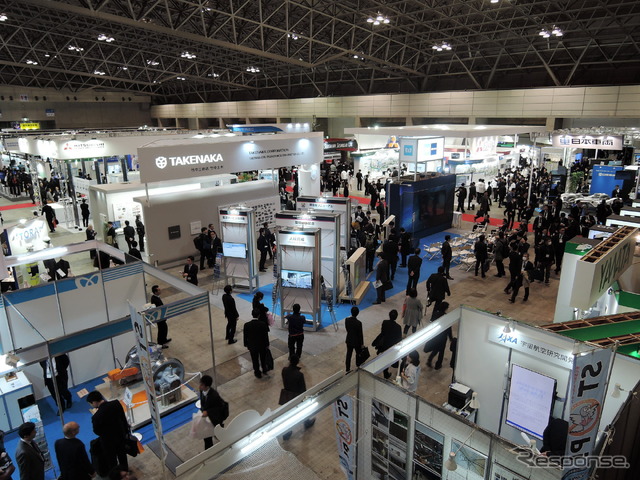 第5回鉄道技術展の展示会場風景