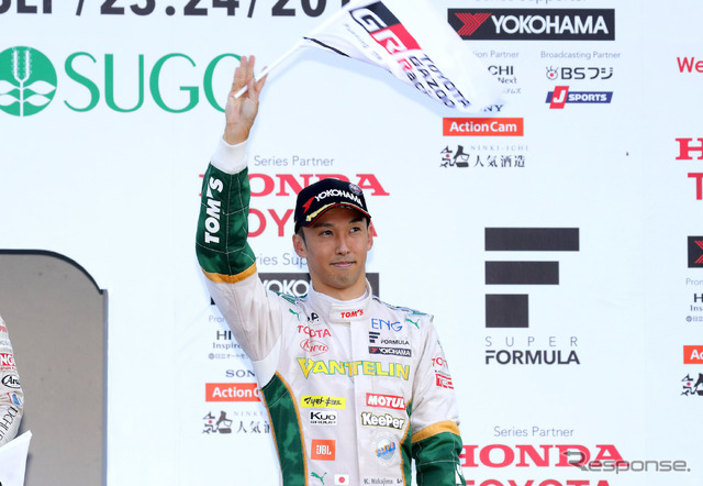 今年はスーパーフォーミュラ、SUPER GT、世界耐久選手権(WEC)に参戦した中嶋一貴。